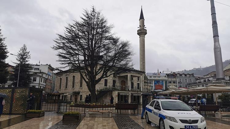 Ordu’da camilerde koronavirüs önlemi