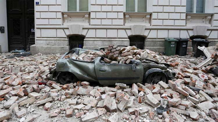 Son dakika... Hırvatistanda 5.3 büyüklüğünde deprem