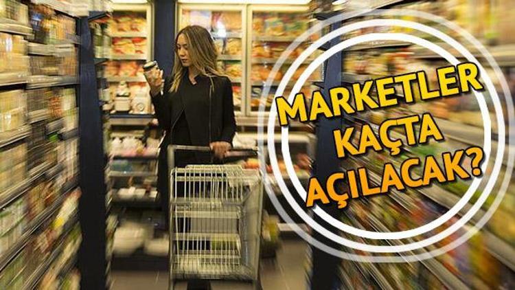 Marketler kapanacak mı Marketler saat kaçta kapanacak