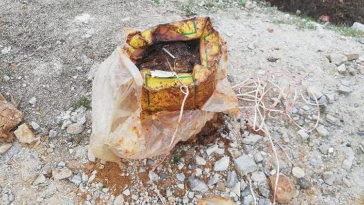 Bitliste teröristlerin köy yoluna tuzakladığı 30 kilo EYP imha edildi