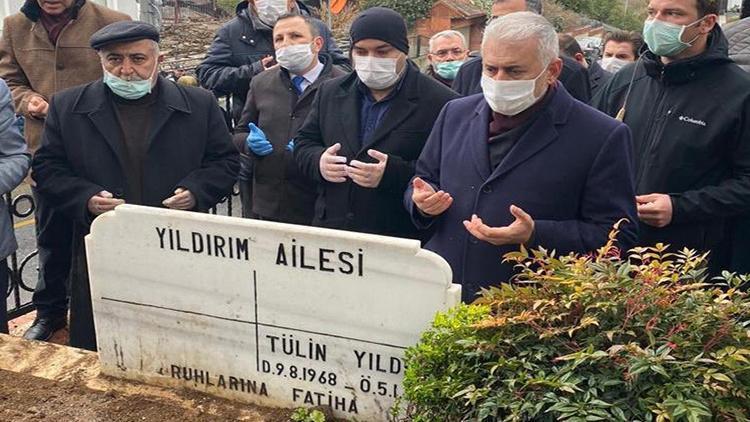 Binali Yıldırım’ın kayınvalidesinin cenazesi toprağa verildi