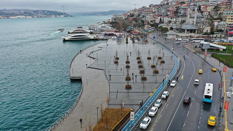 Üsküdar sahilinde balık tutmak geçici olarak yasaklandı