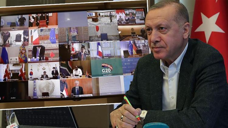 G20de tarihi zirve Cumhurbaşkanı Erdoğan video konferansla katılacak