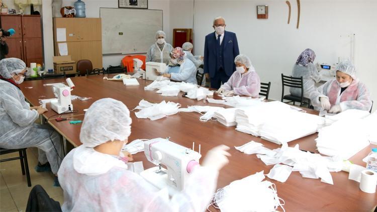 Ereğli Belediyesi maske üretiyor ‘Ereğli’de maskesiz kimse kalmayacak’