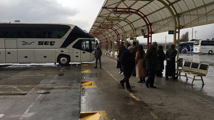 Bursada şehirlerarası otobüs terminalleri kapandı