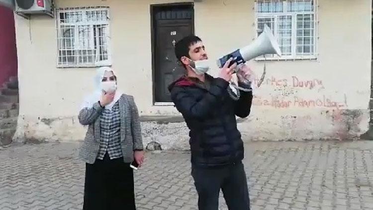 HDPli Tosun ile megafonla anons yaptırdığı kişi hakkında soruşturma