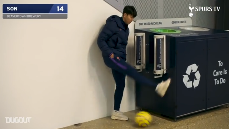 Heung-min Son ve arkadaşlarından footgolf challenge