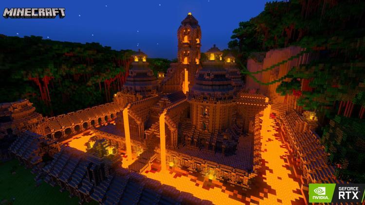 Yeni nesil ray-tracing teknolojisi ile Minecraft bir araya gelirse ne olur