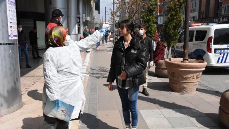 Eskişehir’de sokakta ateş ölçümleri başladı