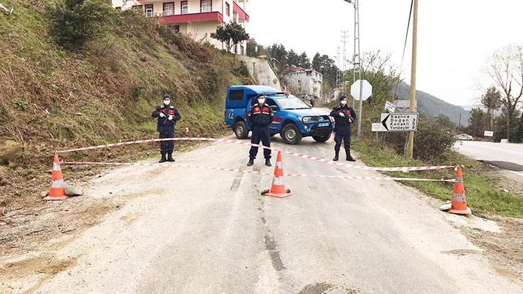 Kastamonuda bir köy ile 4 mahalle daha karantinaya alındı