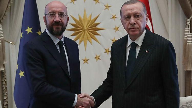 Son dakika haberler: Cumhurbaşkanı Erdoğan, Avrupa Konseyi Başkanı Michel ile görüştü