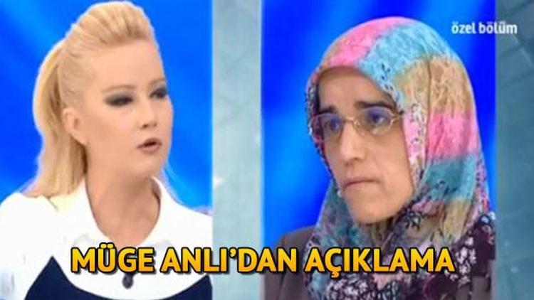 Müge Anlı bitecek mi Müge Anlı yeni bölümleri neden yok Müge Anlıdan açıklama