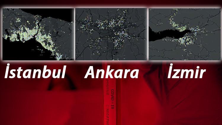 Son dakika haberi: Corona virüs salgınında en riskli ilçeler İstanbul, Ankara ve İzmirde...