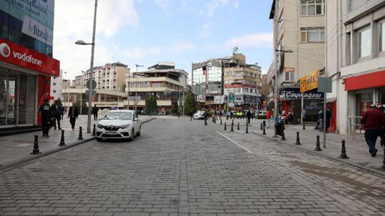 Gaziantepin en işlek caddeleri araç trafiğine kapatıldı