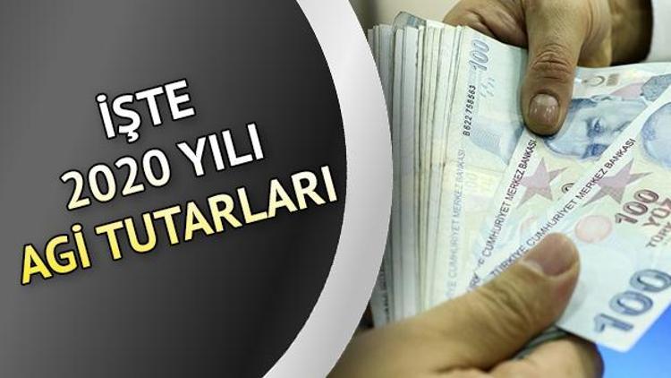 Asgari ücret ve AGİ ne kadar oldu İşte 2020 yılı AGİ tutarları