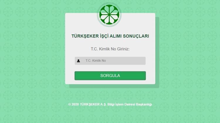 Türk Şeker mülakat sonuçları açıklandı Şeker Fabrikası mülakat sonuçları