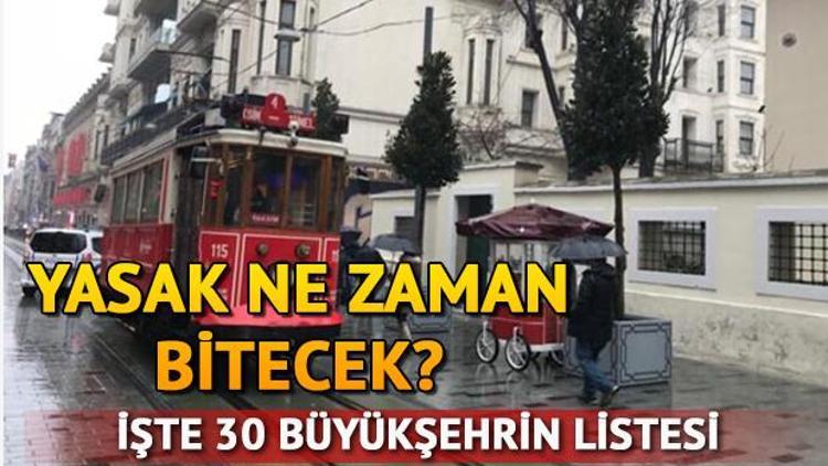 Sokağa çıkma yasağı ne zaman bitecek, kaç gün sürecek Sokağa çıkma yasağı hangi illerde geçerli İşte genelgenin maddeleri