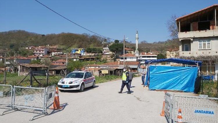 Çanakkalenin Maltepe Köyünde karantina süresi uzatıldı