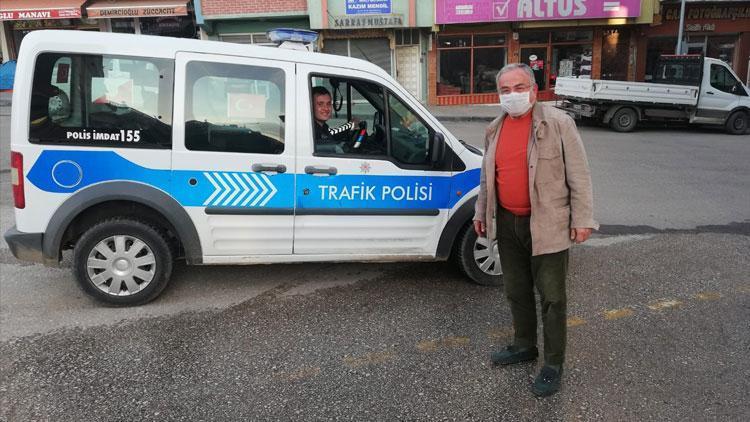 Polis kimliğini görünce şaştı kaldı