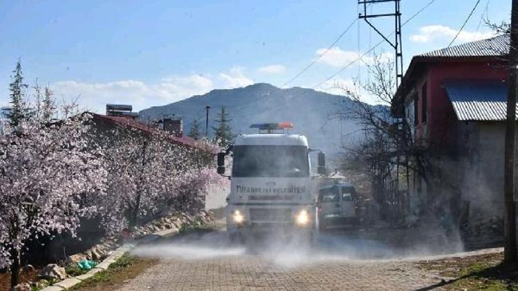 Tufanbeylide dezenfeksiyon çalışmaları devam ediyor