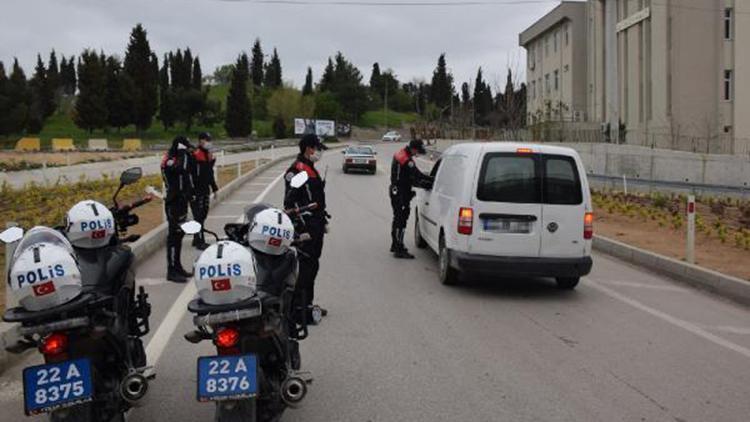 Keşanda koronavirüs tedbirlerine uymayan 74 kişiye 131 bin lira ceza