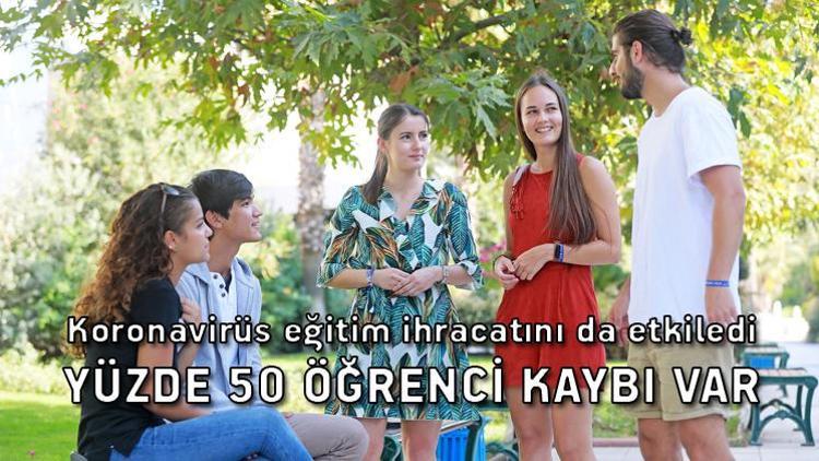 Koronavirüs eğitim ihracatını da etkiledi: Yüzde 50 öğrenci kaybı var