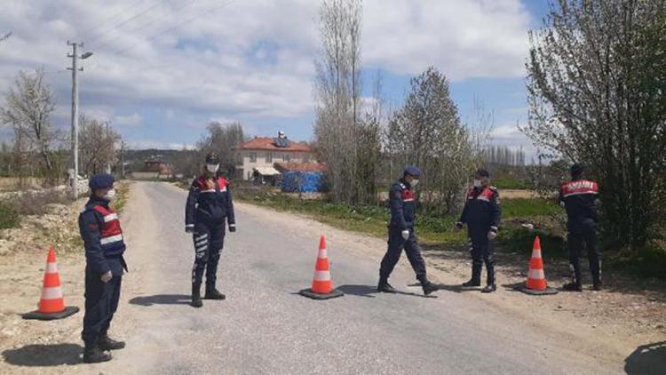 Uşakta bir köyde daha karantinaya alındı