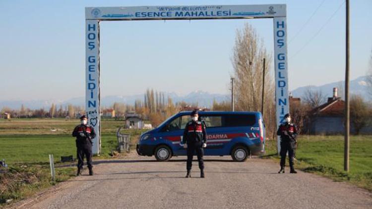 Konya Beyşehirde, 1 mahalledeki karantina süresi uzatıldı