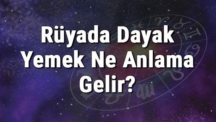 Rüyada Dayak Yemek Ne Anlama Gelir? Rüyada Dayak Atmak Ve Görmek Anlamı