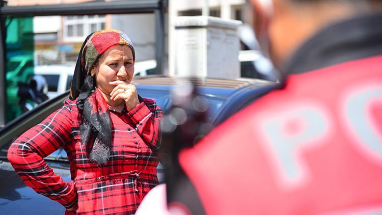 Adanada, sokağa çıkma yasağı öncesi denetim