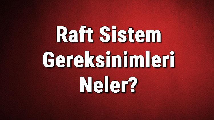 Raft Sistem Gereksinimleri Neler Raft İçin Önerilen Ve Minimum (En Düşük) Gereksinimler