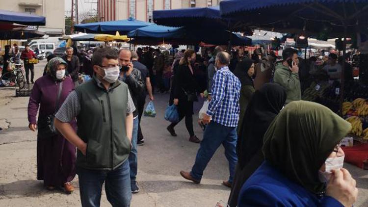 Yasak sonrası Bursa pazarlarında yoğunluk