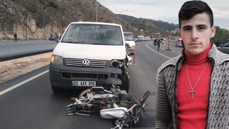 Yeni aldığı motosikletiyle kaza yaptı, hayatını kaybetti