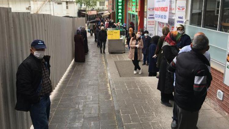 Bursada, 4 günlük yasak öncesi alışveriş yoğunluğu