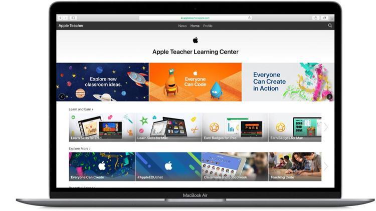 Appledan öğrenci ve öğretmenlere özel eğitim kaynakları