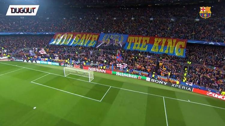 Camp Nou Stadında büyüleyici anlar
