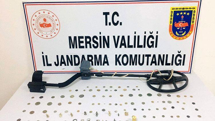 Mersin’de kargo ile tarihi eser kaçakçılığı