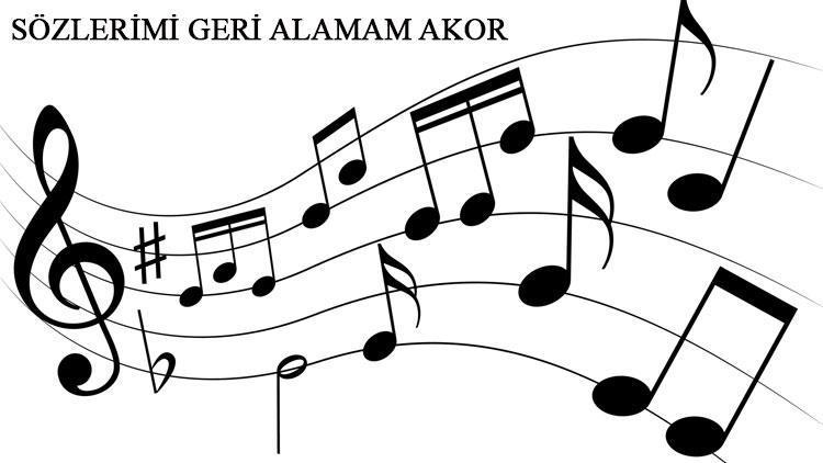 Bulutsuzluk Özlemi - Sözlerimi Geri Alamam akor ve gitar ritimleri