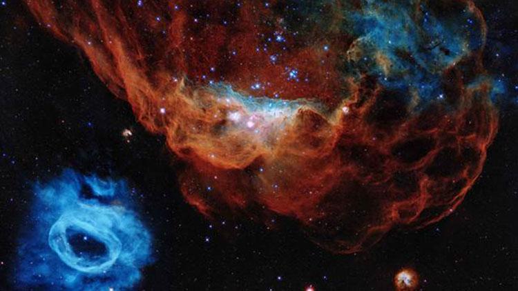 Hubble Uzay Teleskobundan 30. yıl dönümünde ilginç görüntü