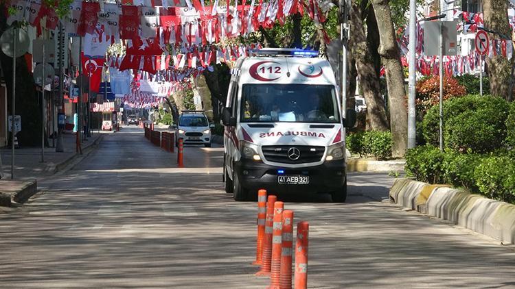 Yasağın 3üncü gününde Kocaeli sokakları boş kaldı