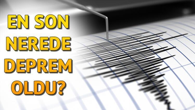 Son depremler sosyal medyanın ana gündem konusu oldu... AFAD ve Kandilli son depremler verileri