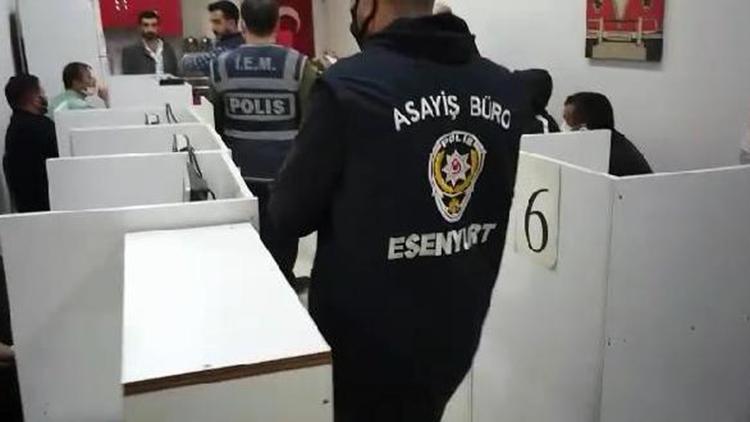 Esenyurt’ta ‘Sanal Tombala’ oynayanlara çifte ceza