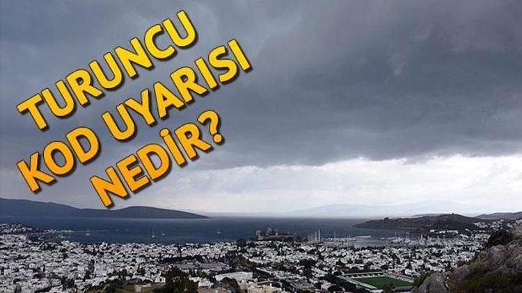 Turuncu uyarı ne demek Turuncu kod uyarısı nedir