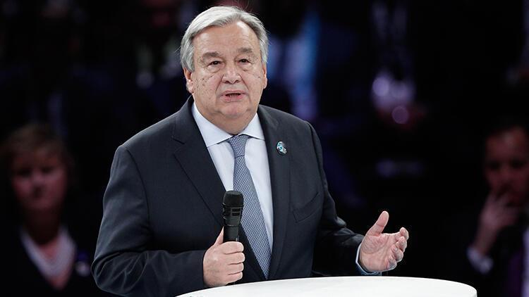 BM Genel Sekreteri Guterres: Taahhüt edilen miktar yetersiz, bu miktarın 5 katı gerekli