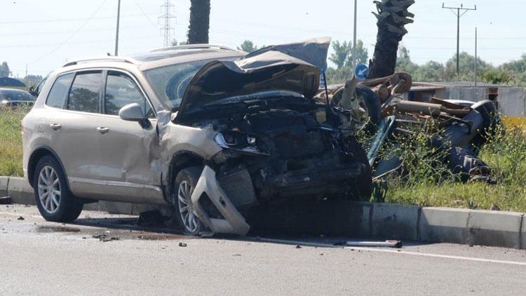 Feci kaza Cip ile otomobil çarpıştı: 1 ölü, 1 yaralı