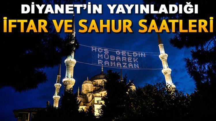 İftar saatine ne kadar kaldı İftar ne zaman İstanbul, Ankara, İzmir tüm illerin iftar vakitleri 2020