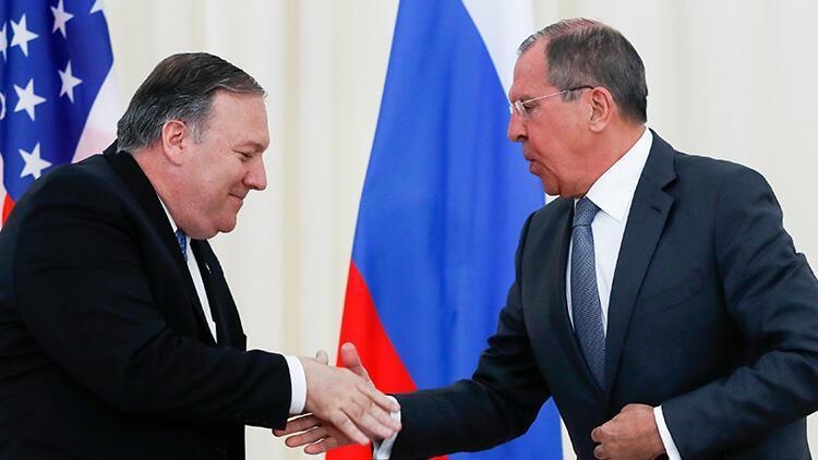 Pompeo ve Lavrovdan silah kontrolü görüşmesi