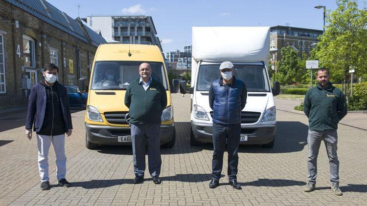 Türk iş insanı aracılığıyla 10 ton gıda yardımı