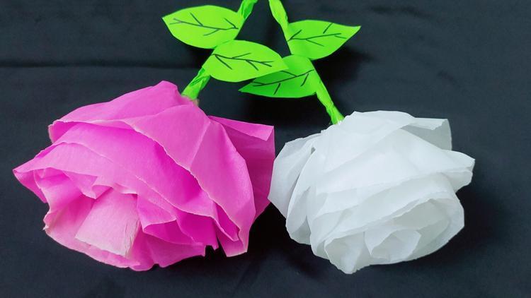 Kağıttan çiçek nasıl yapılır?