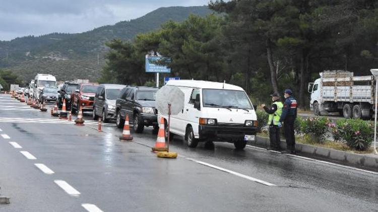 Bodrumda bugün de araç kuyruğu oluştu